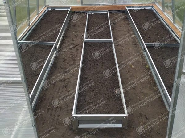 3-cink-1.jpg Грядки в теплицу «Усиленные» оцинкованные (высота 15 см) — изображение 1