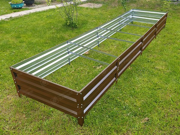 40sm-8017-1 Грядка «Усиленная» с полимерным покрытием (высота 30 см) — изображение 1